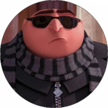 Jedlá dekorace na dort Jedlý papír Já, padouch Gru 19,5 cm