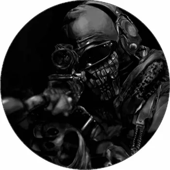 Jedlá dekorace na dort Jedlý papír Call of duty muž se zbraní 19,5 cm