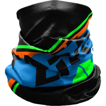 Šála CRAZY Neck Gaiter Light Black-Orange