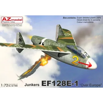 Plastikový model 1/72 Junkers EF-128E-1 'Over Europe' (3x camo)