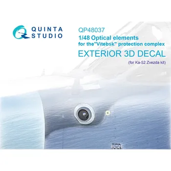 Plastikový model 1/48 Ka-52 Optical elements 'Vitebsk' prot.complex