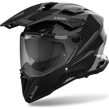 Motodoplněk Enduro helma Airoh Commander 2 Carbon černá 3XL