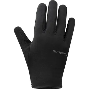 Cyklistické rukavice Rukavice Shimano Light Thermal Barva: černá, Velikost: S