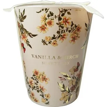 Svíčka DW HOME Vonná svíčka ve skle Vanilla & Birch, střední