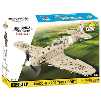 Stavebnice COBI Italský stíhací letoun Macchi MC.202 Folgore COBI 5760 - World War II 1:32