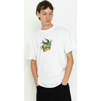 Pánské tričko Santa Cruz Sommer Sparrow Front (white) M, bílá