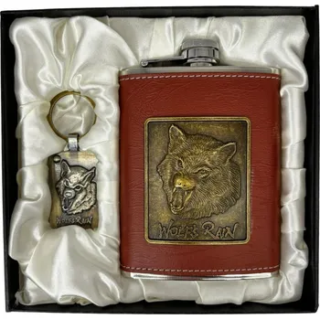 Placatka Dini Dárková sada s placaticí a přívěskem, Vlk