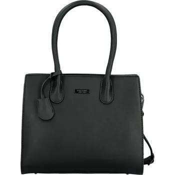 Kabelka Luxusní dámská kabelka do ruky Delami Bella Vita, černá