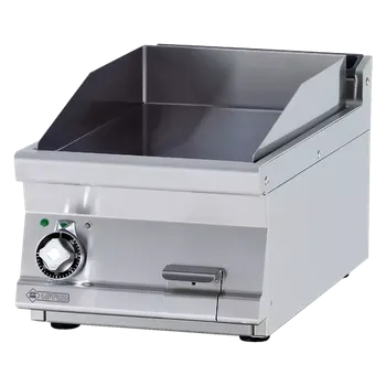 Grilovací deska 39x52 elektrická chromovaná hladká bez podestavby 400 V | RM - FTLT-74ETS