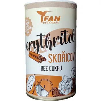 Sladidlo FAN sladidla Erythritol skořicový 150 g