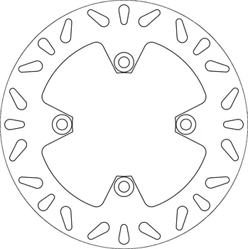 Brzdový kotouč brzdový kotouč, NEWFREN KAWASAKI ZZR 600 1993-2006