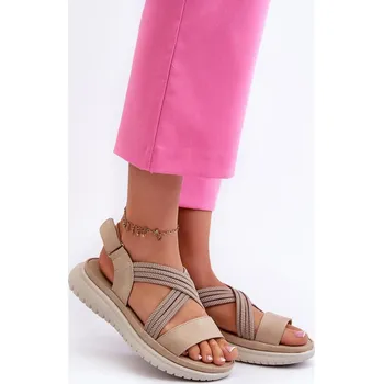 Dámské sandále Bota na klínech model 197711 Step in style 36