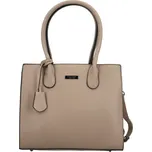 Luxusní dámská kabelka do ruky Delami Bella Vita, taupe