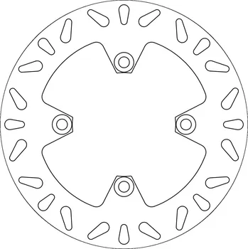 Brzdový kotouč brzdový kotouč, NEWFREN KAWASAKI ZR-7 (S) 1999-2004
