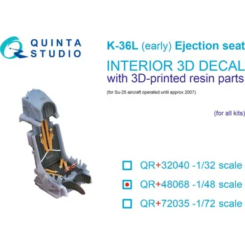 Plastikový model 1/48 K-36L (early) ejection seat