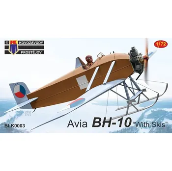 Plastikový model 1/72 Avia BH-10 with skis (1x camo)