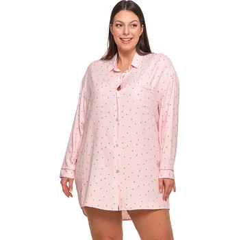 Dámská noční košile Moraj PDK5600-001 barva:růžová 3XL