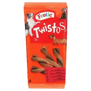 Pro psa Frolic pochoutka Twistos 6ks s hovězím