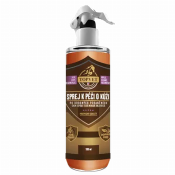 Pro koně TopVet Sprej k péči o kůži 500ml