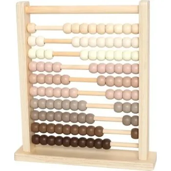 Dřevěná hračka JaBaDaBaDo Dřevěné počítadlo - Přírodní