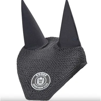 Koňská maska proti hmyzu Čabraka Eqode Deven C full šedá