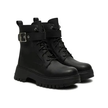 Pánská zimní obuv Kotníková obuv Timberland Mid Lace Boot TB0A6FBWW021 Černá 40