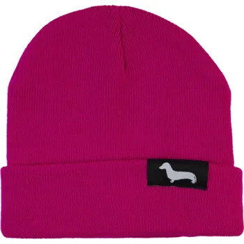 Čepice KAŠMIR pletená dětská zimní čepice ZD09 all pink