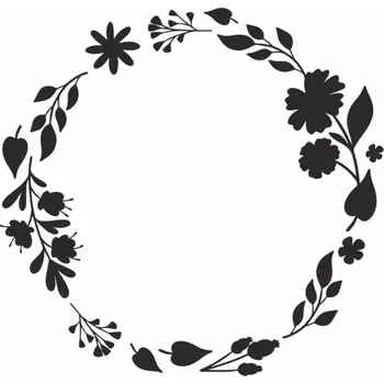 Obraz SVATEBNÍ VĚNEC pískování obrázku (Pískování obrázku na sklo z naší nabídky)