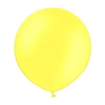 Balónek Žlutý balónek velký 60 cm - Belbal 1005006
