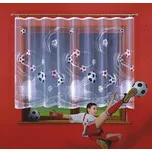 Záclona Fotbal barevná 120 cm metráž