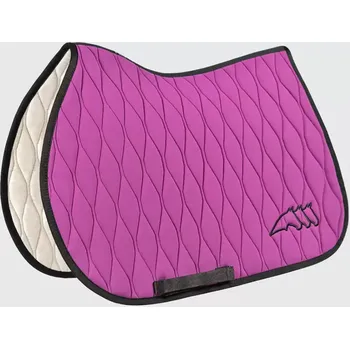 Sada čabraka a dečka pod sedlo Equiline Codic full Všestranná fialová