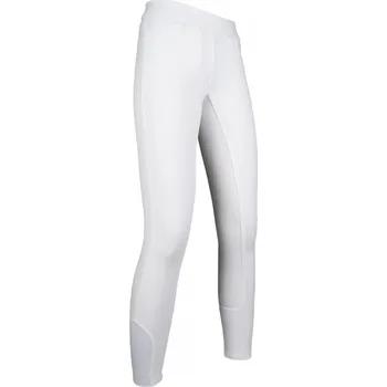 Jezdecké oblečení Rajtky HKM Yvi full grip 134/140 bílá