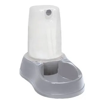 Miska pro psa Miska se zásob. na vodu 1,5l protiskluz šedá Zolux