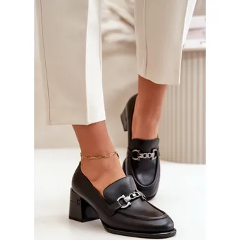 Dámské polobotky Polobotky na podpatku model 199318 Step in style 40