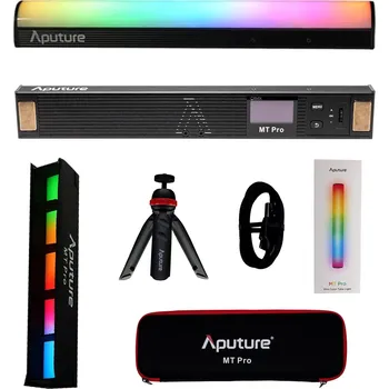 Aputure MT Pro Full-Color Mini LED Tube Light CCT 2000K-10000K RGBWW Light Stick CRI 95+ TLCI 98+ Podporuje ovládání app. X001MKF3VV