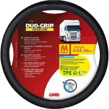 Potah na volant Lampa Duo-Grip Premium M 44-46 cm černý