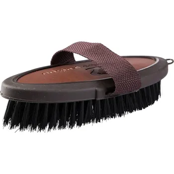 Čištění pro koně Kartáč Horze Maddox body hnědá