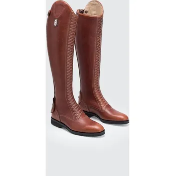 Dámská obuv Boty vysoké kožené Secchiari Athena 35 H4 XL cotto