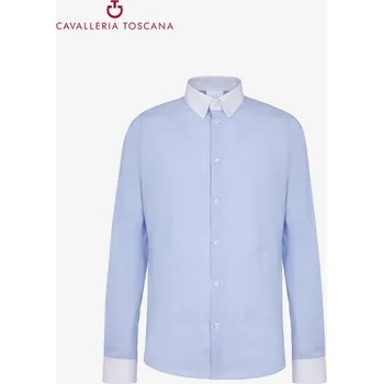 Pánská košile Košile Cavalleria Toscana Guibert 42 světle modrá