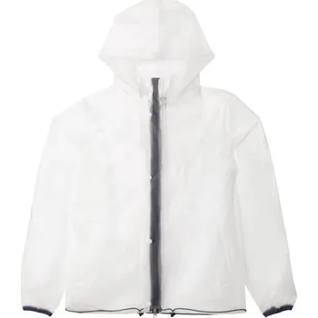 Jezdecké oblečení Pláštěnka Horze Remi dětská 146/152 průhledná/tmavě modrá