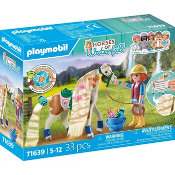 Figurka PLAYMOBIL® 71639 Ellie & kůň s krepovačkou