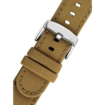 Řemínek na hodinky Textilní řemínek Morellato Viareggio 5969E13.036 M, hnědý, recyklovaný materiál
