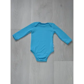 Kojenecký body Rostoucí Merino Body MoniLu dl.rukáv - modrá Velikost Body: 50/56-62