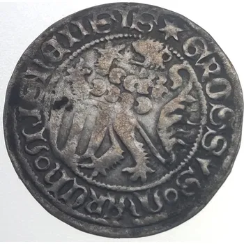 Míšeňský groš, Fridrich II., Kolem roku 1340. Stříbro ! č.3004 (Stav: 1/1 - 2,35 gramu)