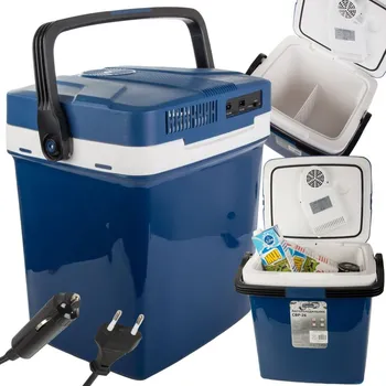 Autoelektronika dobirkov.cz Přenosná cestovní chladnička 12v, 230v, 26l, funkce ohřevu