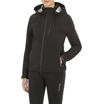 Pánská větrovka Bunda Equiline 100% waterproof Catec černá S černá