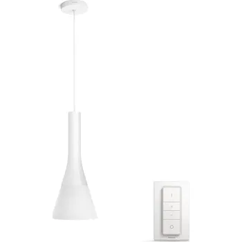 Philips Hue White Ambiance Explore závěsné svítidlo bílé 570lm včetně stmívače, stmívatelné, všechny odstíny bílé 8718696176191