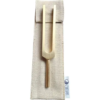 Příslušenství k hudebnímu nástroji Terapeutická ladička Schumannova frekvence 250,56 Hz mosaz