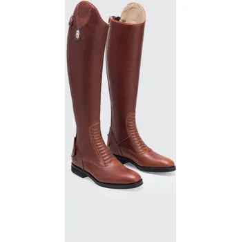 Moto obuv Boty vysoké kožené Secchiari Artemide 39 H2 M cotto