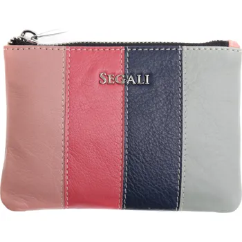 Větší kožená klíčenka Segali 7491 Multi barevná